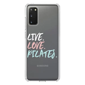 Clear Case für Galaxy S (Modell auswählen) Live. Liebe. Pilates. - Bild 1 von 12
