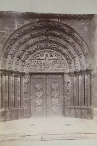 Tirada De Foto Albúmina 1880 Abadía De Saint Denis 22X27,5CM - Imagen 1 de 1