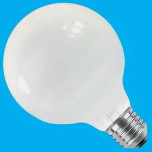 2x 100W Dimmable Incandescent Opal Large G95 Decor Globe ES E27 Light Bulb Lamp - Picture 1 of 1