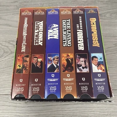 James Bond Collection 007 Gift Set - Vol. 3 (VHS, 2000, 6-Tape Set) - Image 1 of 4