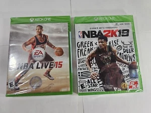 NBA 2K19 & NBA LIVE 15 GIANNIS ANTETOKOUNMPO MICROSOFT XBOX ONE ~ BRANDNEU - Bild 1 von 16