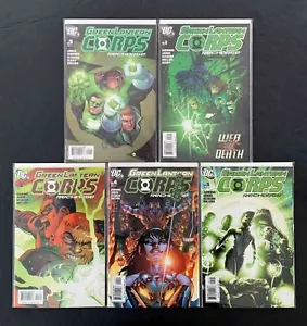 Juego completo de recarga Green Alntern Corps # 1,2,3,4,5 DC Comics 2005-2006 casi nuevo - Imagen 1 de 6