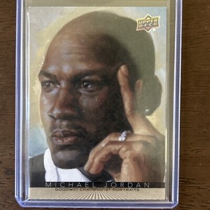 Michael Jordan 2022 Upper Deck Goodwin Champions Portraits P-24 PACK FRESH $$$