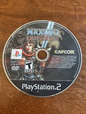 Maximo vs Army of Zin (Sony PlayStation 2, 2004) Disc Only Tested - Image 1 of 2