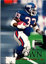 1999 SkyBox Premium #29 Gary Brown Near mint or better