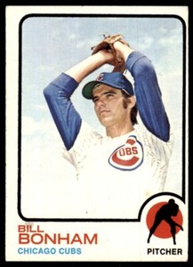 1973 Topps' Bill Bonham Baseball Cards #328
