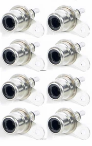 (8 PACK) SWITCHCRAFT 3501FPX RCA Chassis Panel Mount Jack - Front Mount - USA - Picture 1 of 2