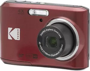 KODAK PIXPRO FZ45-SL Red 4X Optical Friendly Zoom Digital Camera - Picture 1 of 6