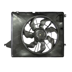 NEW DUAL RADIATOR AND CONDENSER FAN FITS KIA SORENTO 14-15 HY3115142 25380B8800 - Picture 1 of 2