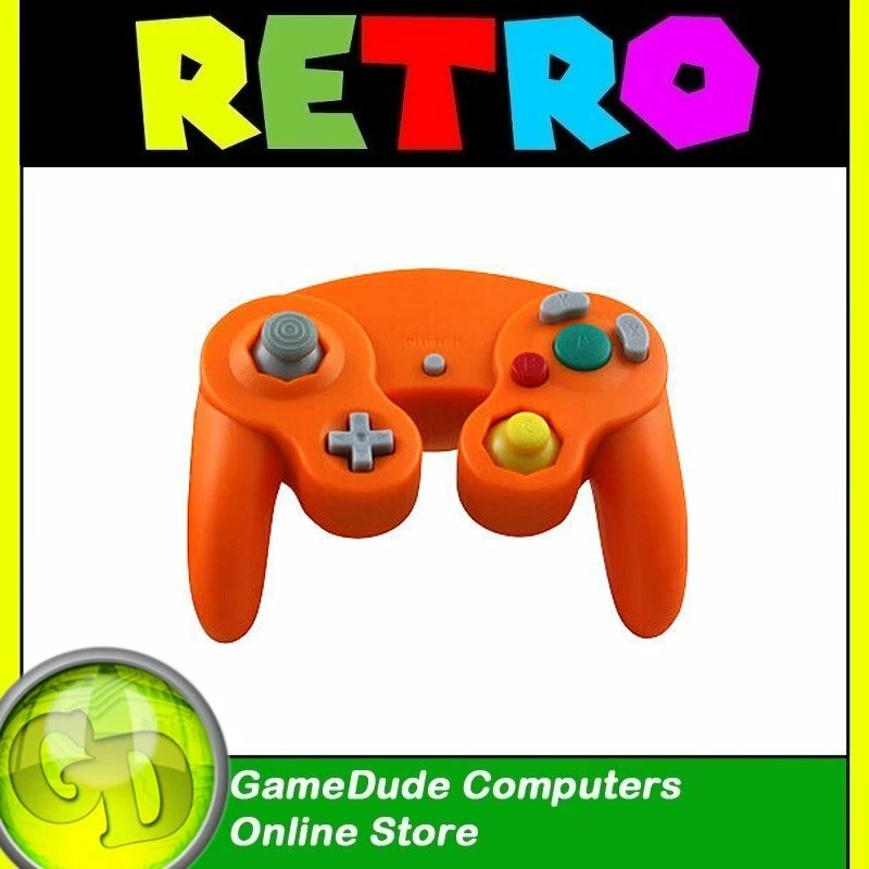 TEKNOGAME NGC/Wii ORANGE Classic Controller MODEL : GC905 (722267833688) - [F33* - Image 1 of 4