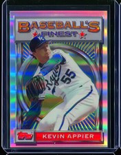 KEVIN APPIER 1993 TOPPS FINEST REFRACTOR INSERT PARALLEL #78 ROYALS