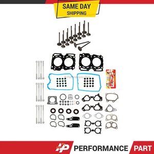Juego de válvulas de escape de admisión para 02-05 Subaru Impreza USDM 2.0L EJ20 - Imagen 1 de 12