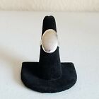 Sterling Silver Ring Smooth Oval by Mark Wasserman MWS Size 6.75