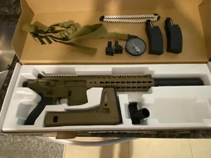 Sig Sauer MCX Rattler Canebrake Air Rifle Bundle - Flat Dark Earth - Good - Picture 1 of 9