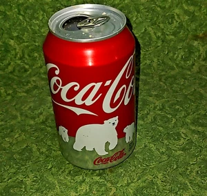 (1) Coke Coca-Cola Polar Bear Pop Can (PC01) - Picture 1 of 3