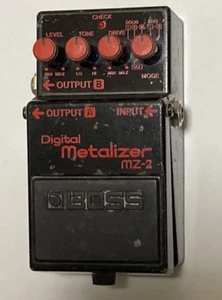 BOSS MZ-2 Metalizador Digital 1988 Hecho en Japón Vintage Efecto Pedal Distorsión - Imagen 1 de 6