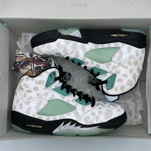jordan retro 5 island green