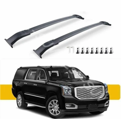 Barras transversales para portaequipajes de techo de 2 piezas para GMC Yukon XL 2015-2020 Foto 1 de 4