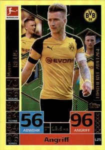 Topps Match Attax 18/19 - L25  - Marco Reus - Limitierte Karten - Bild 1 von 1
