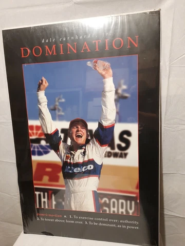 Dale Earnhardt Jr. DOMINATION 1998 Texas Speedway NASCAR XFinity Series POSTER Cover