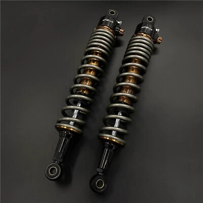 340-440mm Motorcycle Shock Rear Air Absorbers Suspension ATV Go Kart Quad - Image 1 of 4