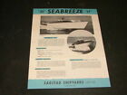 Vintage Sea Breeze Boat Brochure Sagstad Ship Yards                       ID:633