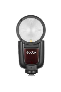 GODOX V1 ROUND HEAD CAMERA FLASH FOR FUJIFILM - Picture 1 of 4