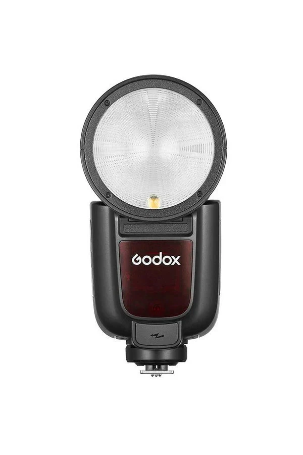 GODOX V1 ROUND HEAD CAMERA FLASH FOR FUJIFILM - Image 1 of 4