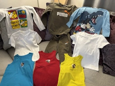 boys clothing age 5-6years GEORGE AT ASDA PUMA PAW PATROL F&F Pep&Co EXCELLENT  — 第 1/4 张图片