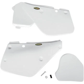 Maier Side Panels Covers White for Yamaha YZ 125 250 490 - Image 1 of 1