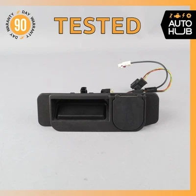 14-17 Mercedes W222 S550 CLA45 Trunk Tailgate Release Open Handle w/Camera OEM - Image 1 of 4