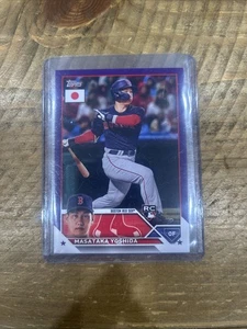 2023 Topps Japan Edition - Masataka Yoshida #7 Purple /50 (RC) - Picture 1 of 2
