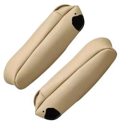2x Beige Leather Seat Armrest Leather Cover Fits Lexus RX 300 330 350 2003-2009 - Image 1 of 4