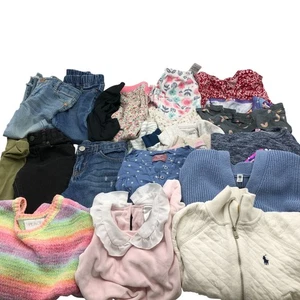 Mädchen 4T Herbst Winter Bekleidung KONVOLUT Jeans Pullover Hose Schlafanzug Langarm - Bild 1 von 13