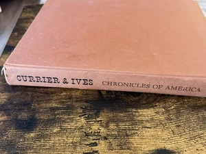 VINTAGE 1968 CURRIER & IVES CHRONICLES OF AMERICA  - NO DUST JACKET - Picture 1 of 9