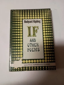 Rudyard Kipling - If and Other Poems (1967 Paperback) G3 - Imagen 1 de 1