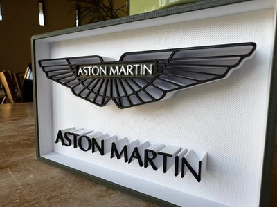 Decorative Aston-Martin Freestanding Sign –  Garage Decor - Image 1 of 4