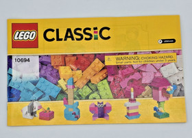 LEGO 10694 Classic Creative Supplement Bright Instructions Manual Only 2015