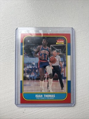 Fleer 1986-87 - Isiah Thomas #109 (RC) Foto 1 de 2