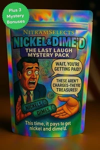 Nickel & Dime’d Mystery Pack - 2 OBW Nickel Rollen + 1 OBW Groschenrolle + 3 Bonus - Bild 1 von 11