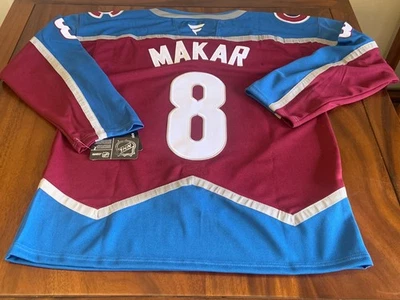 !!! Camiseta para hombre Colorado Avalanche Makar #8 nueva Foto 1 de 4