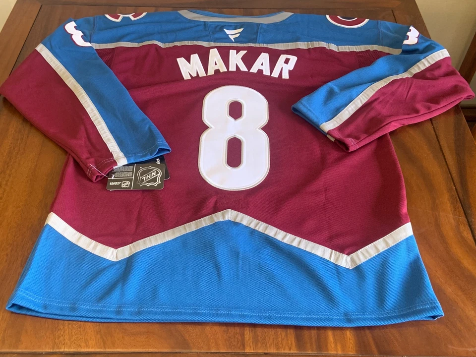 !!! Camiseta para hombre Colorado Avalanche Makar #8 nueva Foto 1 de 4