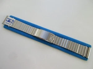 FS Edelstahl S/S 80er Jahre Dress 20 MM Germany Made Uhrenarmband - Bild 1 von 4