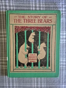 THE THREE BEARS (HC) L Leslie Brooke Vintage by Warne& co Ex-library  - Bild 1 von 12