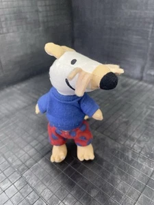 Vintage Mini Maisy Mouse 4" Plush 1996 Lucy Cousins Books Stuffed Animal Toy - Picture 1 of 8