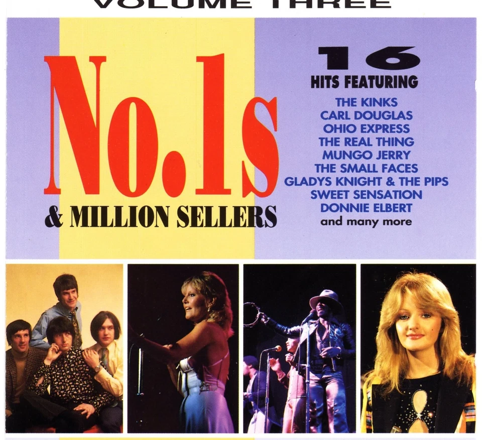 Various Number Ones And Million Sellers CD