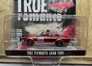 Greenlight CHASE RED CHROME 1982 Plymouth Gran Fury Police Car True Romance 1/64 - Picture 1 of 3
