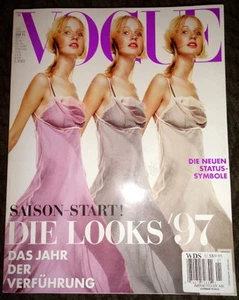 Vogue Deutsch 1/1997 Naomi Campbell Milla Jovovich Kate Moss Diane Kruger Evita - Bild 1 von 1