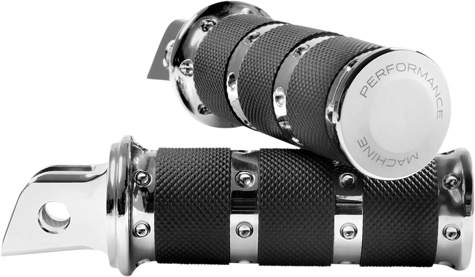 Performance Machine XLS Foot Pegs Chrome Driver 0035-1247M-CH - Image 1 of 1