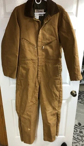 Walls Coveralls Men Large Short 42-44 Blizzard Pruf Canvas Insulated USA - Picture 1 of 18
